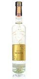 Darčeková fľaša - Borovička so zlatom - Personalizovaná -  Ornament