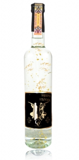 Darčeková fľaša - Vodka so zlatom najlepší poľovník